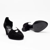 Christine Vintage Pumps (Widow Black)