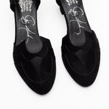Christine Vintage Pumps (Widow Black)