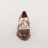Bernadette Edwardian Oxfords (Tan/Brown)