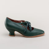 Gibson Edwardian Leather Shoes (Green)