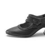 Mae Edwardian Shoes (Black)