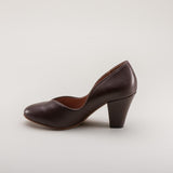 Marilyn 1940s Pumps (Brown)