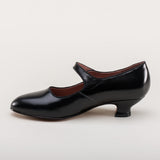 Millie 1920s Mary Jane Shoes (Black)